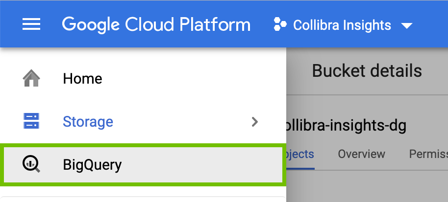 Location of BigQuery in a Google Cloud Platform project